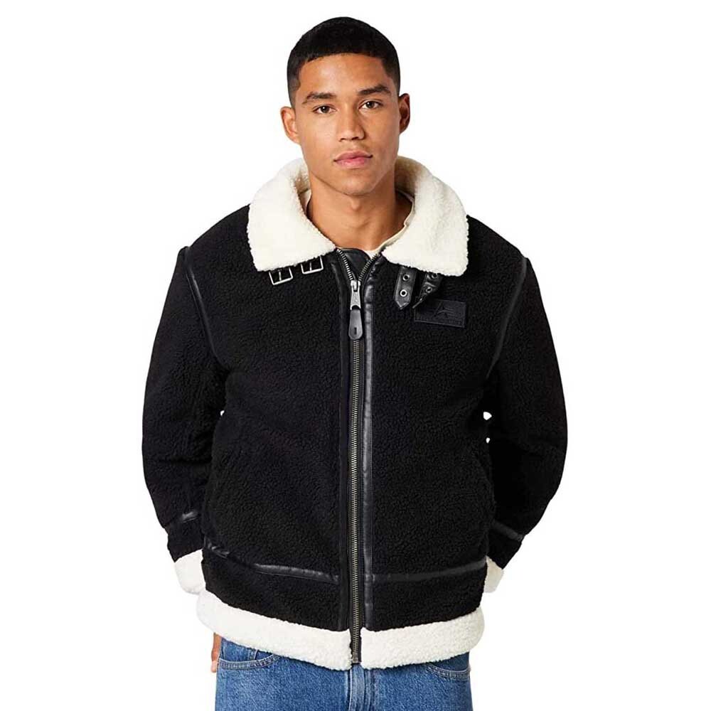 

Куртка Alpha Industries B3 Teddy, серый
