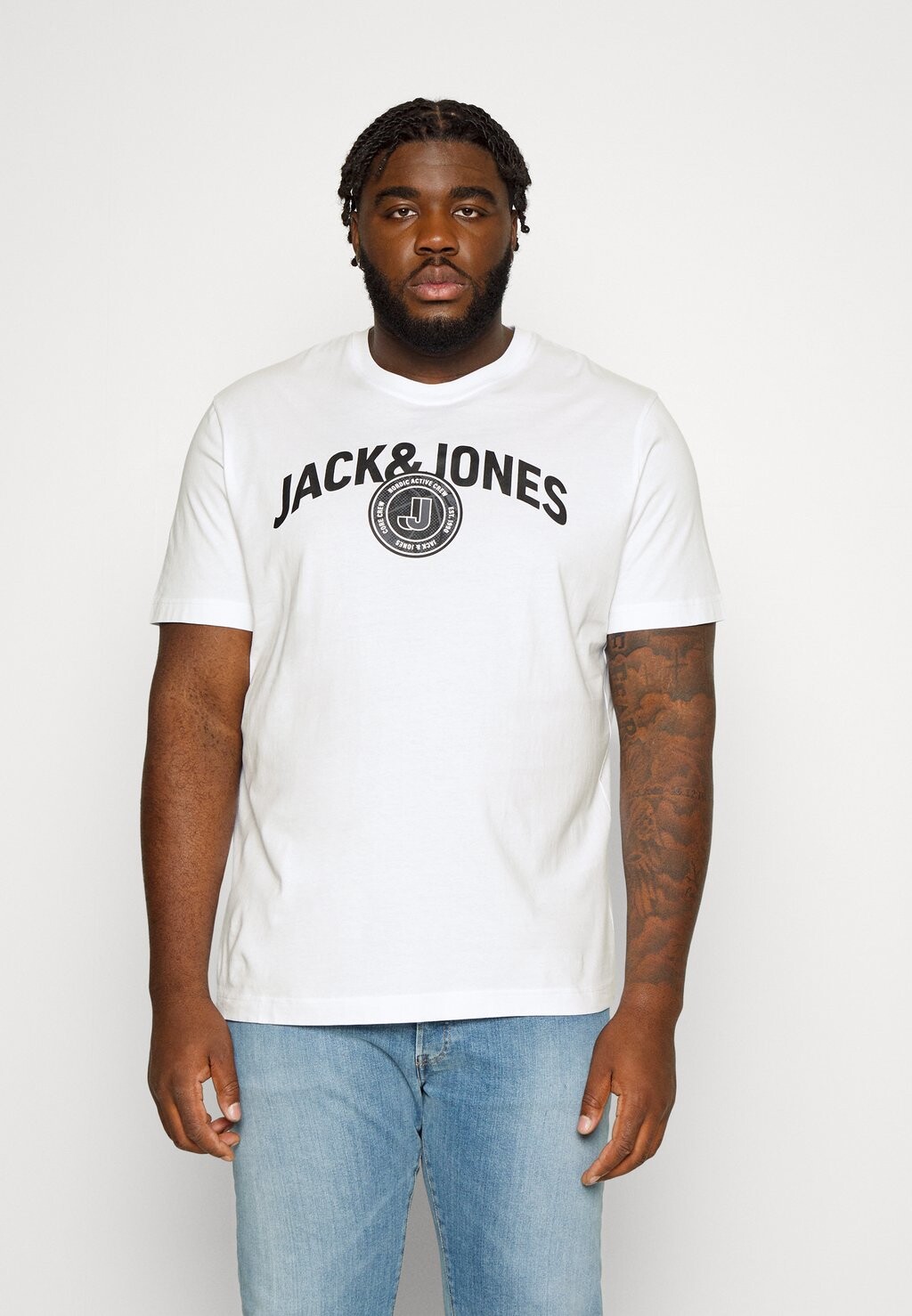 

Футболка с принтом Jack & Jones, белый