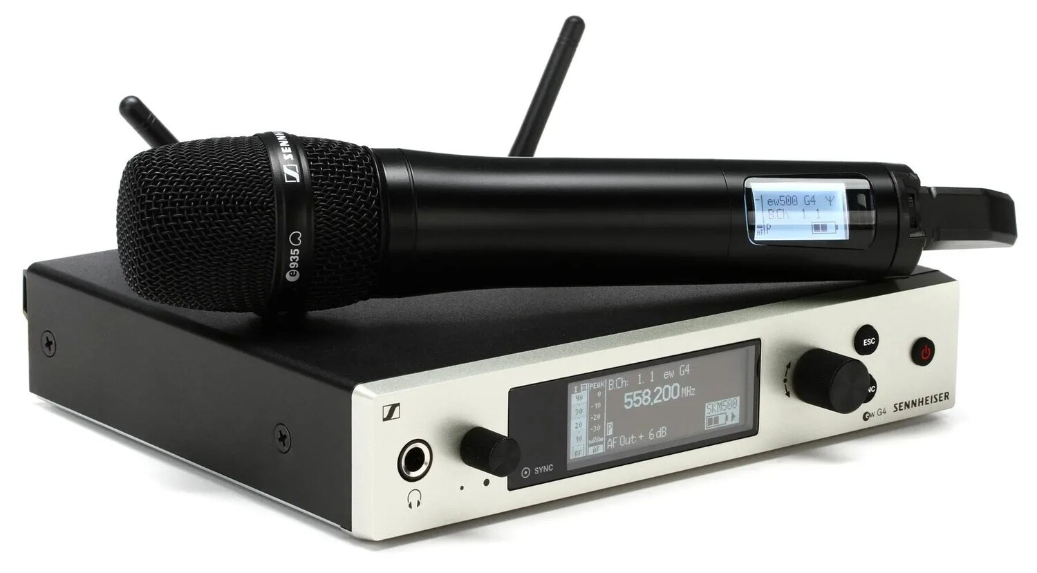 

Беспроводная ручная микрофонная система Sennheiser EW 500-935 G4 — диапазон GW1