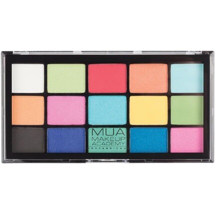 

Палитра теней для век Pro 15 оттенков Color Burst, Mua