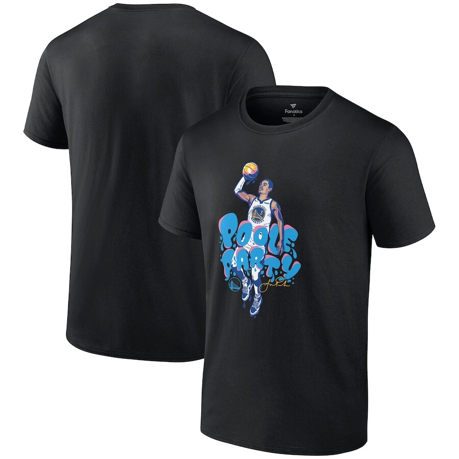 

Футболка с коротким рукавом Fanatics Branded Golden State Warriors, черный
