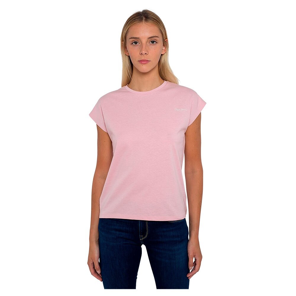 

Футболка Pepe Jeans Bloom, розовый
