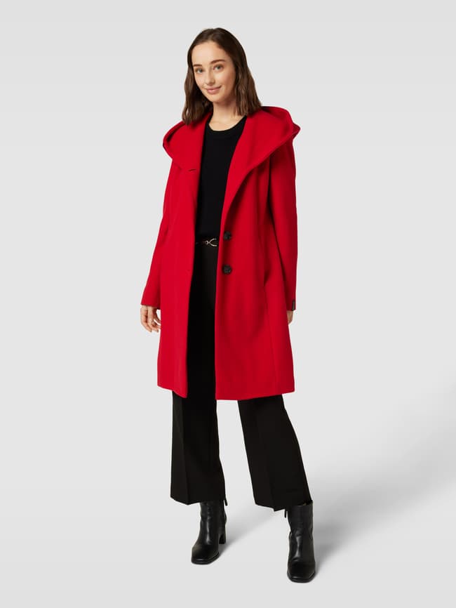 Пальто с капюшоном модель БЕЛЛА Milo Coats, красный