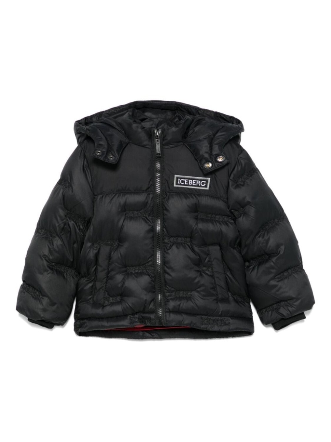 

Куртка с вышитым логотипом Iceberg Kids, черный