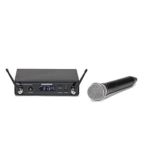 

Микрофон Samson Concert 99 Frequency-Agile UHF Wireless Handheld Mic System - D Band (542–566 MHz)