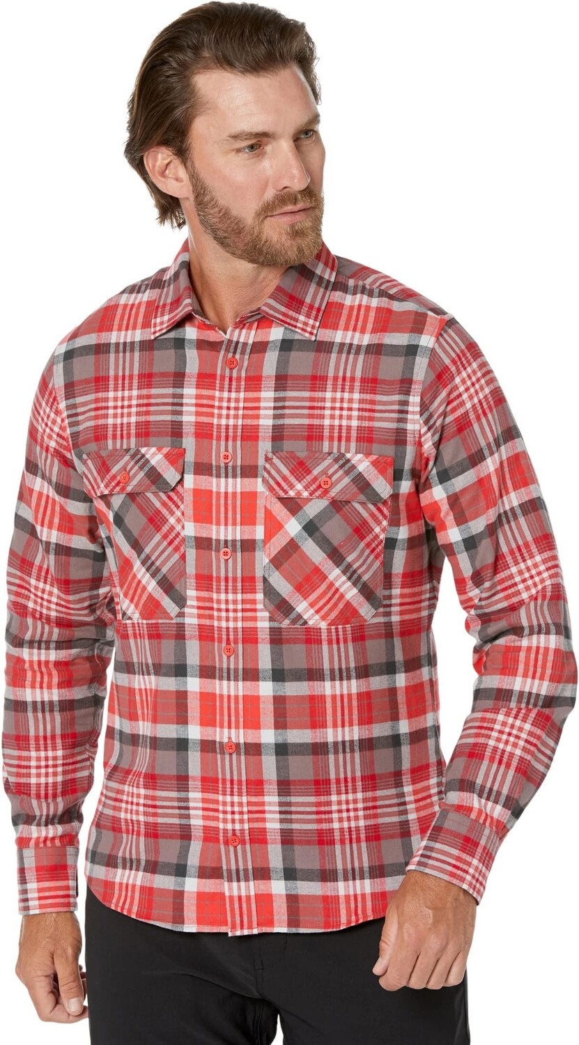 

Рубашка Lokka из органической фланели с длинными рукавами Helly Hansen, цвет Alert Red