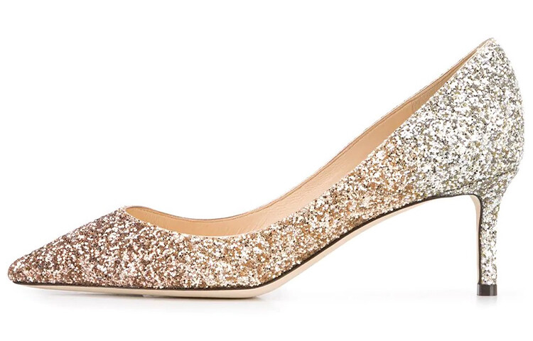 

Jimmy Choo Wmns Romy 60 Туфли на высоком каблуке с градиентом розового золота