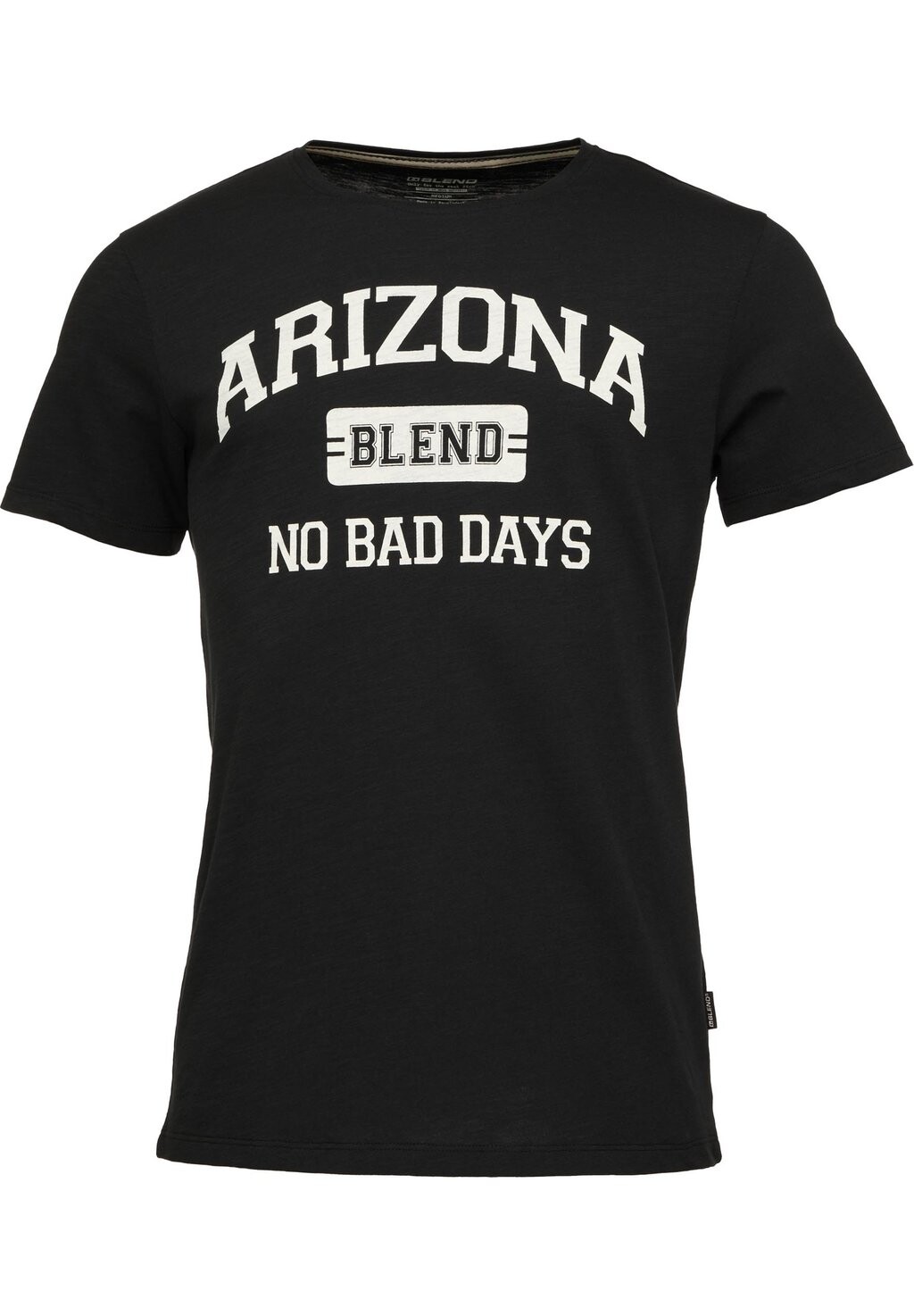 

Принт на футболке Logo No Bad Days Blend, черный