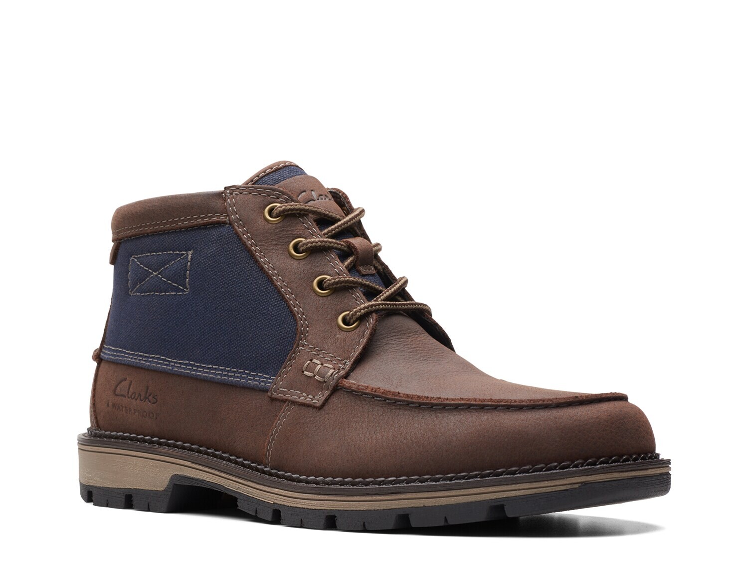 

Ботинки Maplewalk Clarks, темно-коричневый/темно-синий