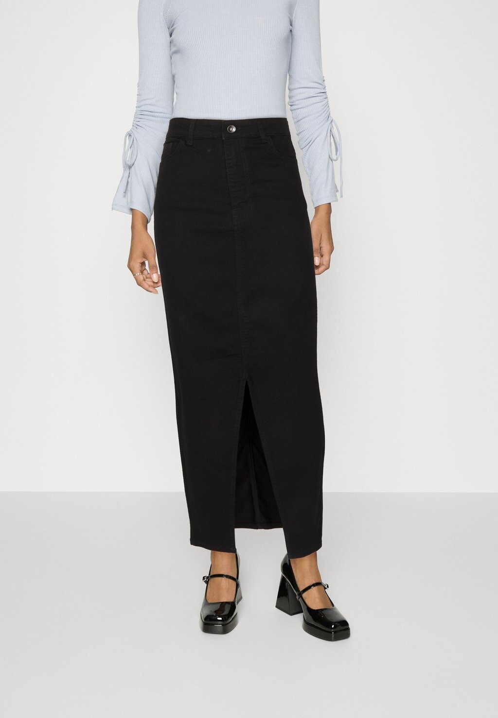 

Топ Vaquera JDY ЮБКА JDYHELLAS, цвет black denim