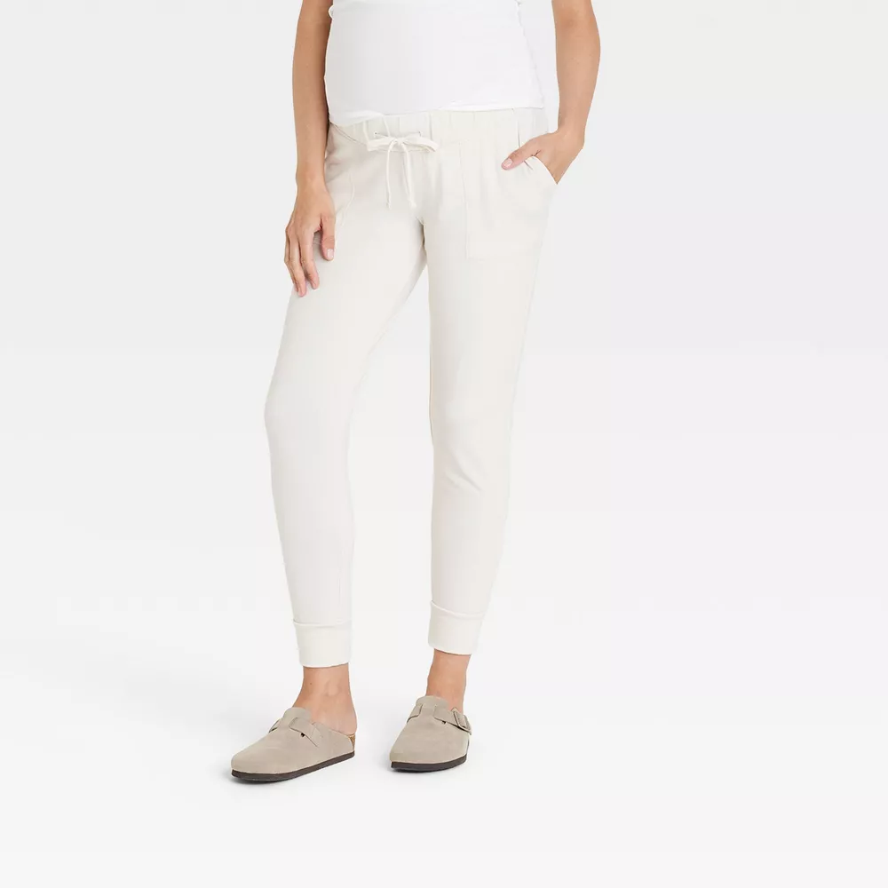 

Трикотажные брюки для беременных - Isabel Maternity от Ingrid & Isabel Isabel Maternity by Ingrid & Isabel, цвет Cream