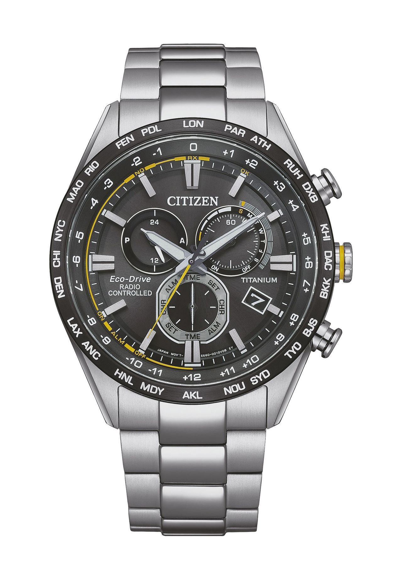 Мужской хронограф CB5947-80E <b>CITIZEN</b> <b>цвет</b> Silber Schwarz. 