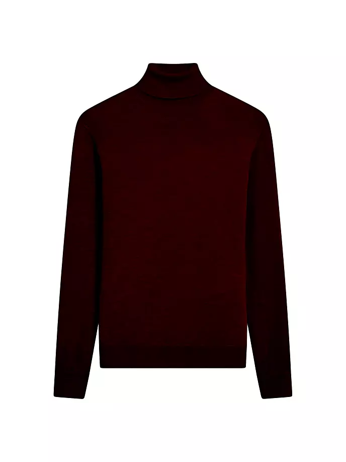 

Свитер с высоким воротником и длинными рукавами Bugatchi, цвет burgundy