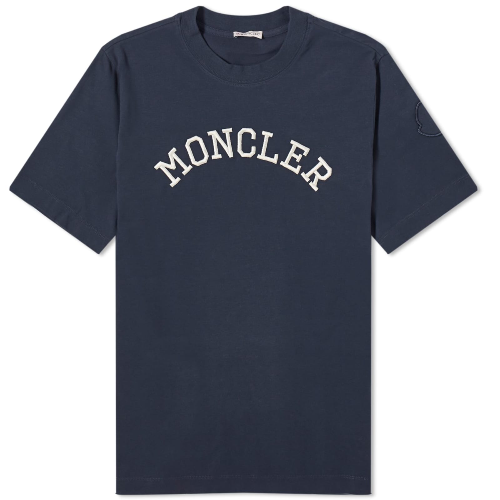 Футболка Moncler Arch Logo, темно-синий