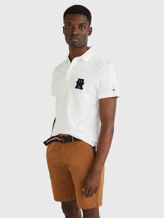 

Футболка поло Tommy Hilfiger для мужчин, белый