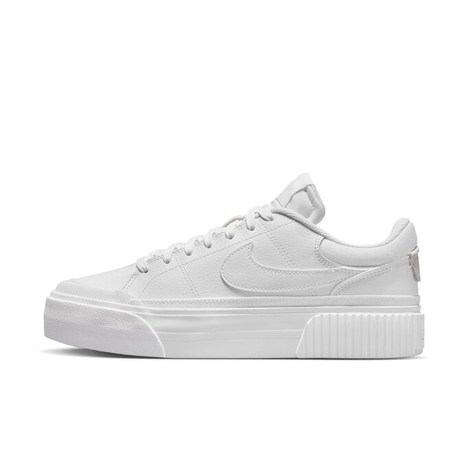 

Кроссовки court legacy из кожи с лифтингом Nike Sportswear, белый