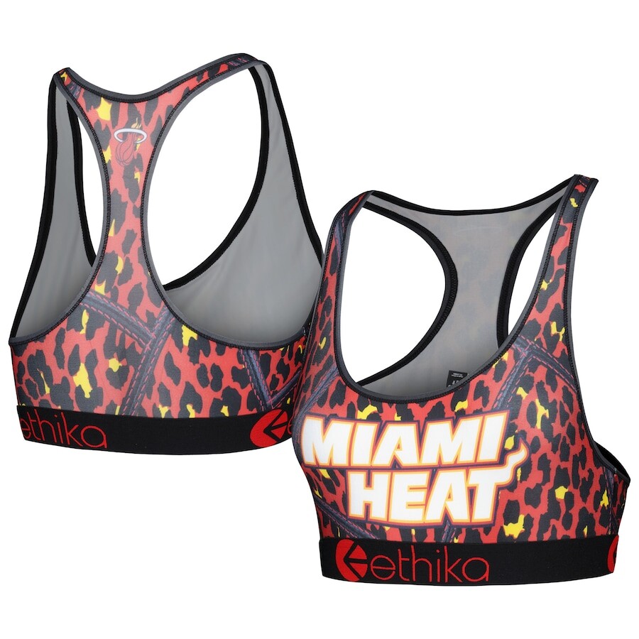 

Спортивный бюстгальтер Ethika Miami Heat, красный