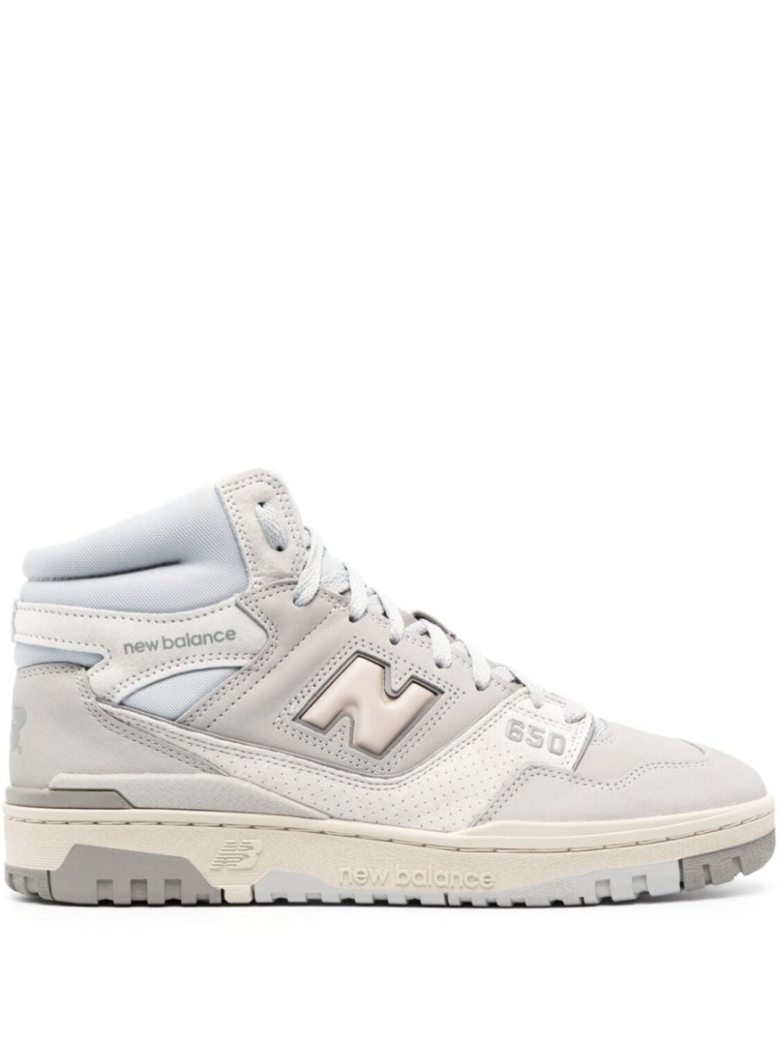 

New Balance высокие кроссовки 650, серый