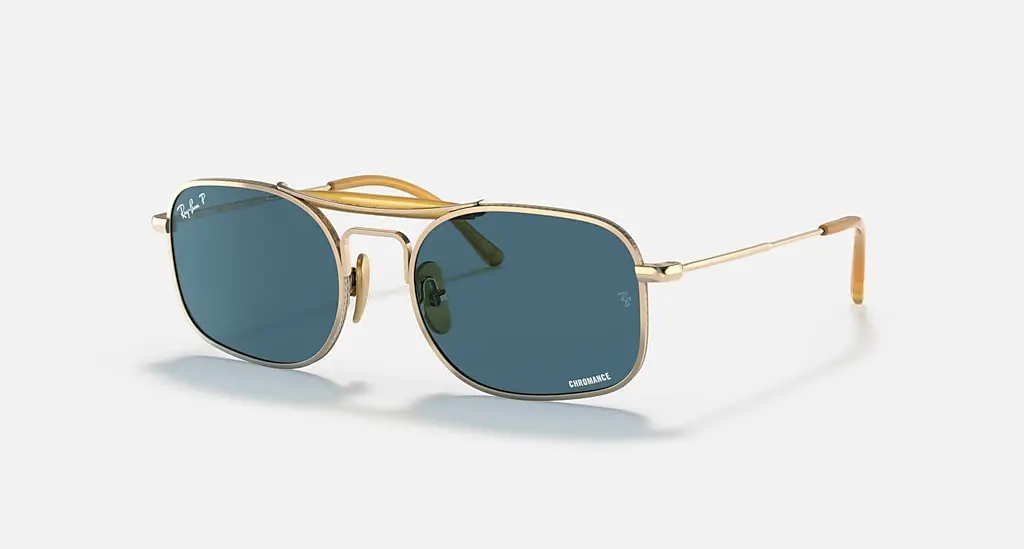 

Солнцезащитные очки Ray-Ban RB8062 TITANIUM, поляризованный синий