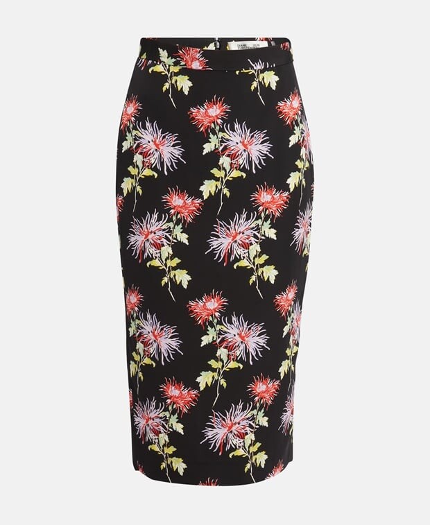

Юбка карандаш Diane von Furstenberg, розовый