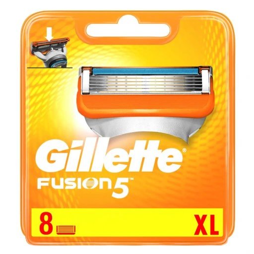 Сменные лезвия для бритв, 8 шт. Gillette, Fusion лезвия для бритв derby extra 100 шт