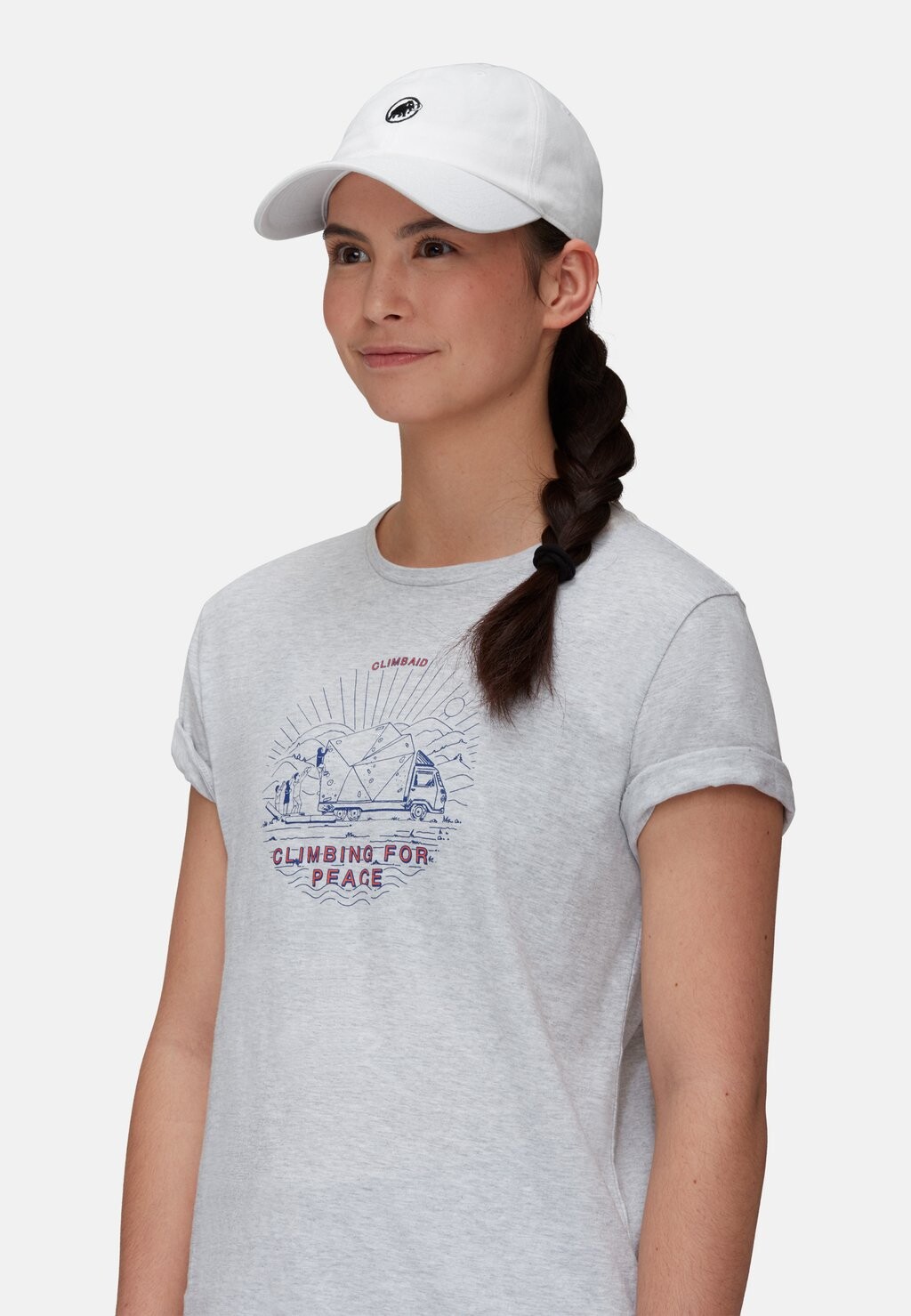

Бейсболка Mammut, белый