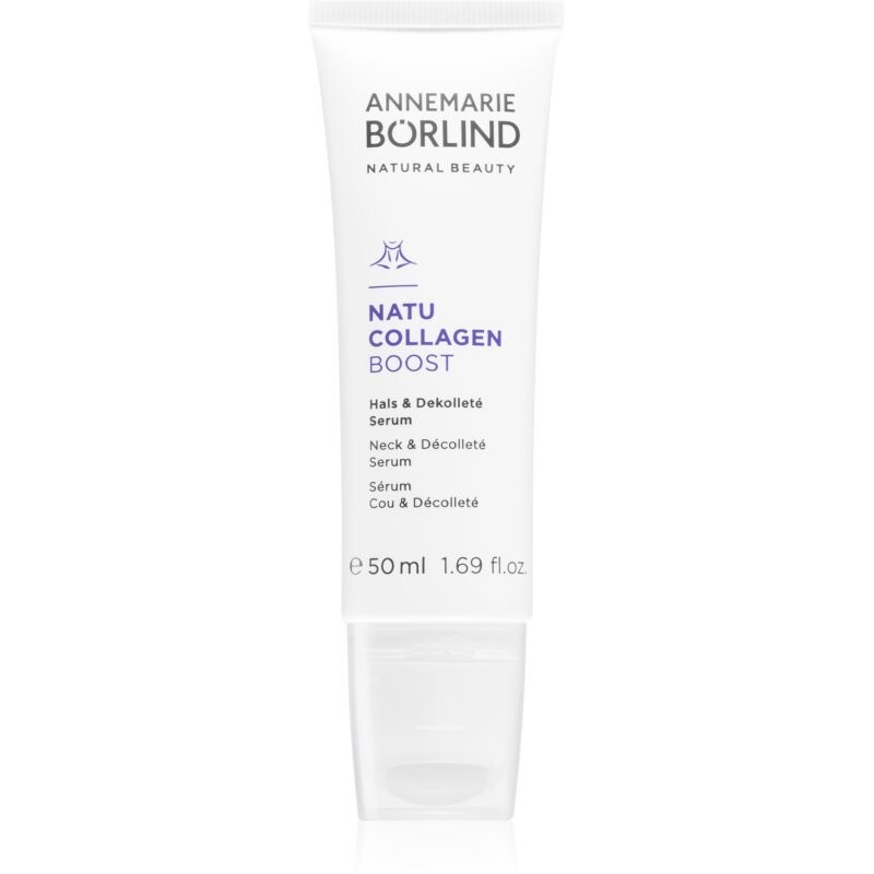 

ANNEMARIE BÖRLIND NATUCOLLAGEN BOOST лифтинг-сыворотка для шеи и зоны декольте 50 мл Inna Marka