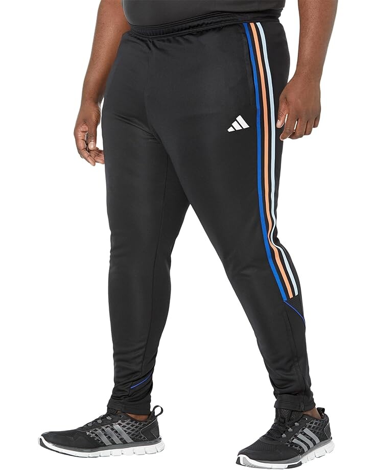 

Брюки adidas Big & Tall Tiro '23, цвет Black/Hazy Copper/Clear Sky