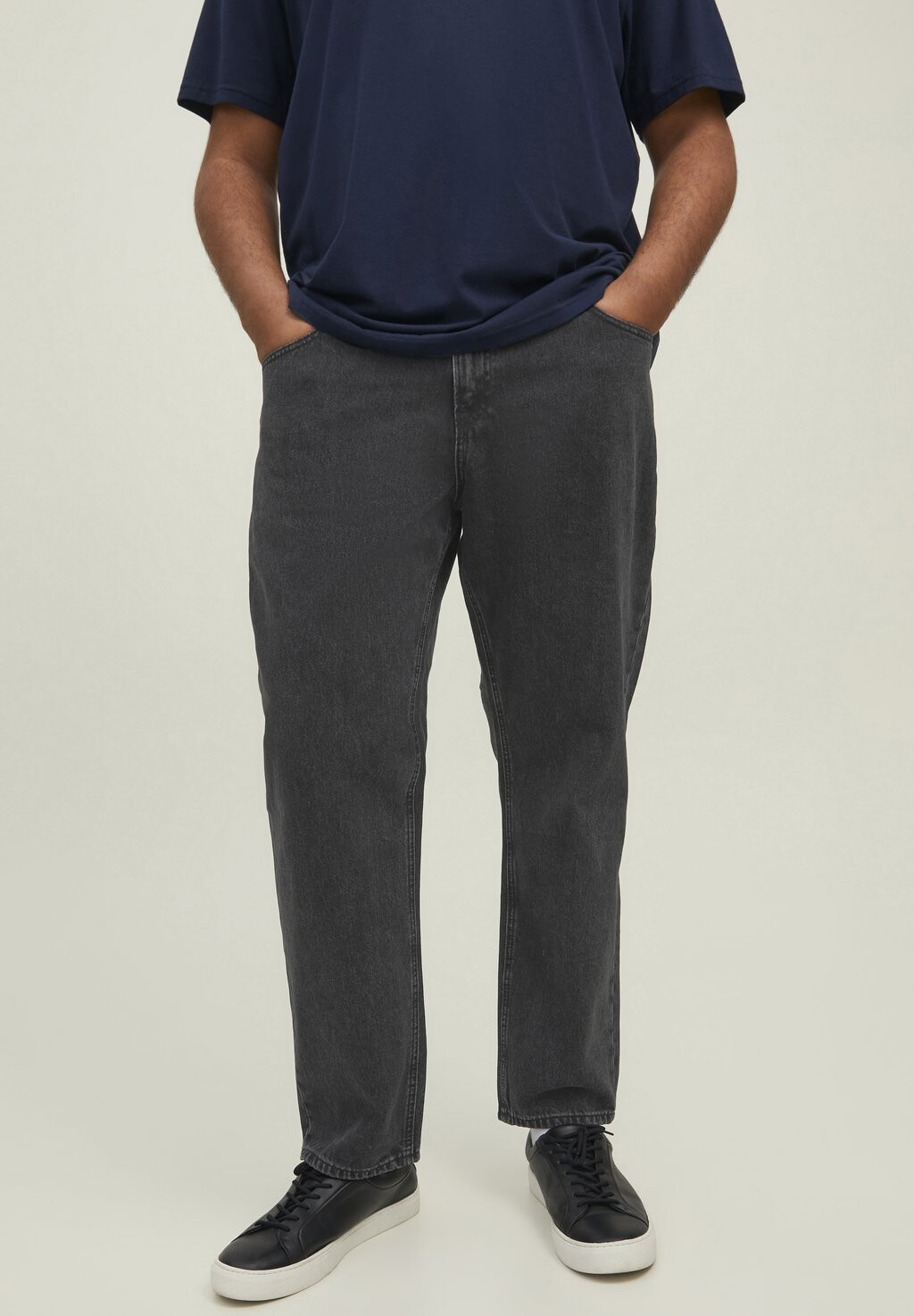 

Джинсы-сигареты JJIMIKE JJORIGINAL Jack & Jones, серый деним