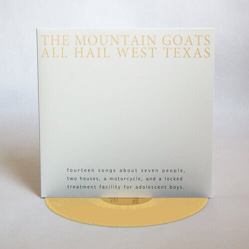 

Виниловая пластинка The Mountain Goats - All Hail West Texas (Iex) Yellow