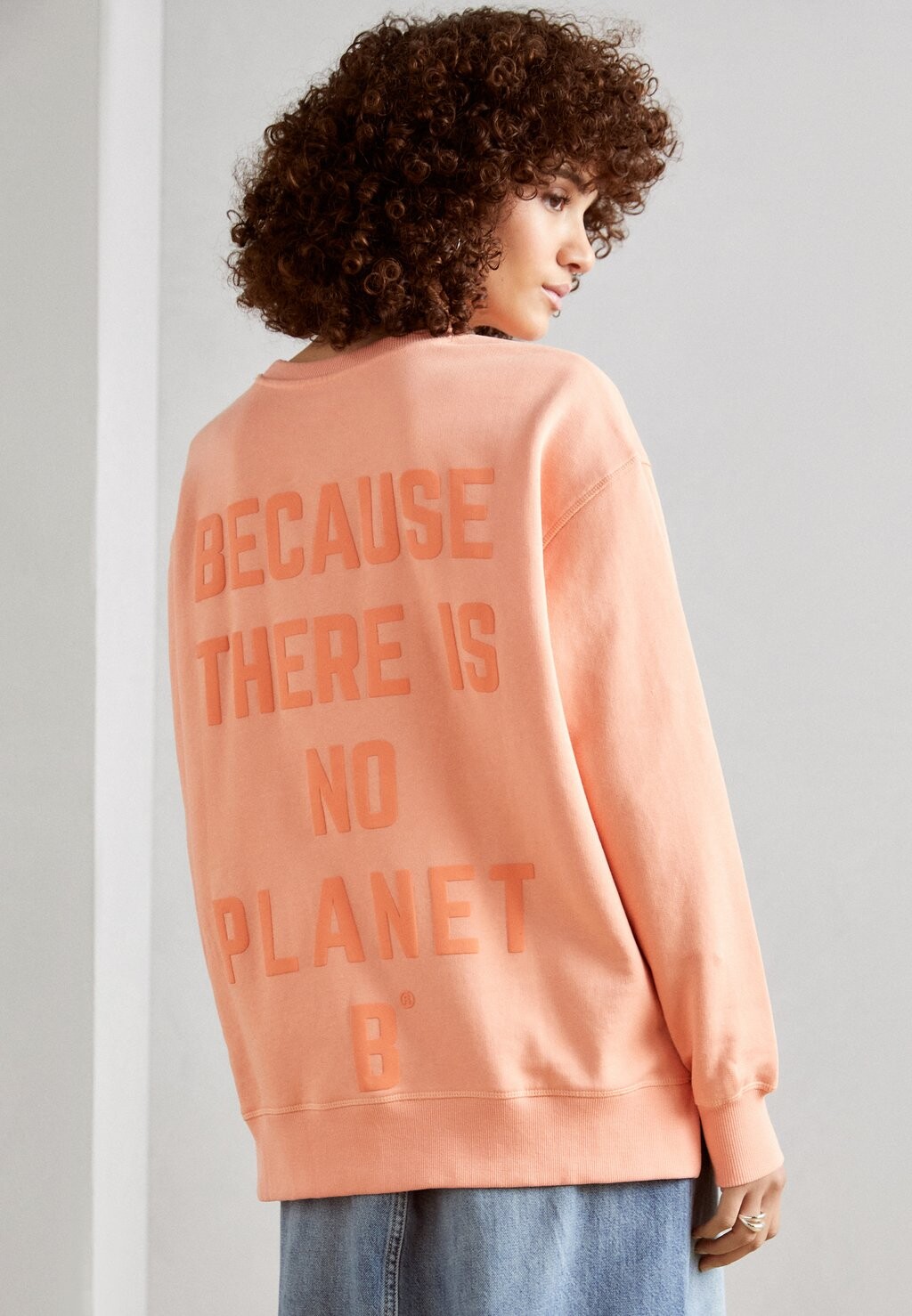 

Толстовка Woman Ecoalf, цвет papaya