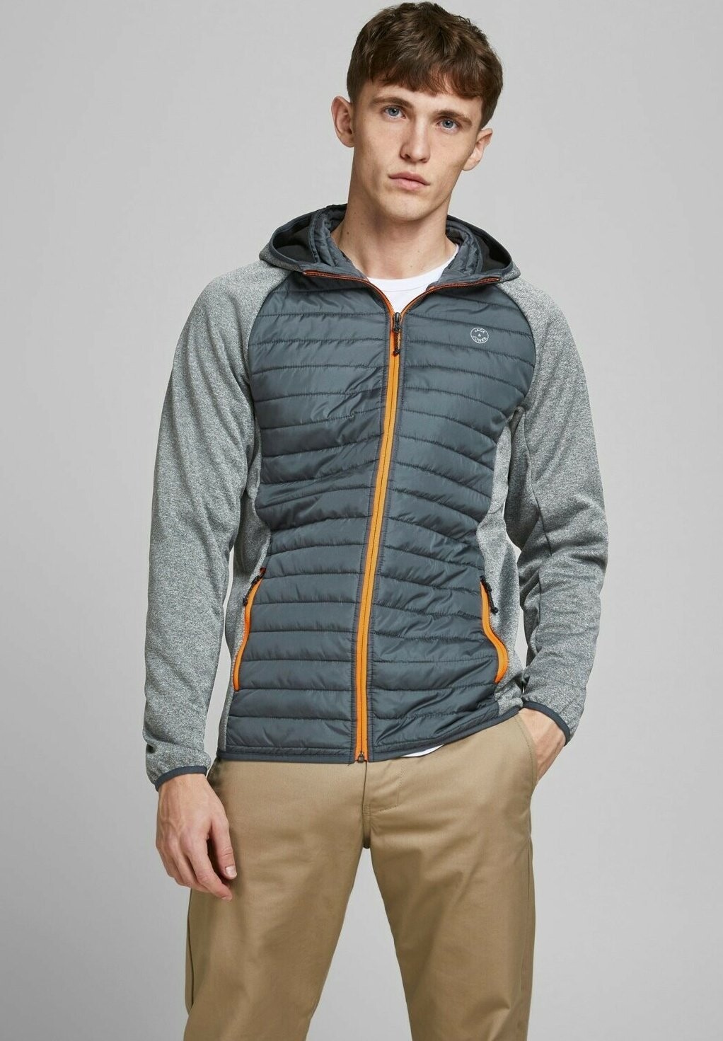 

Куртка Jack & Jones JJEMULTI QUILTED NOOS, цвет grey melange