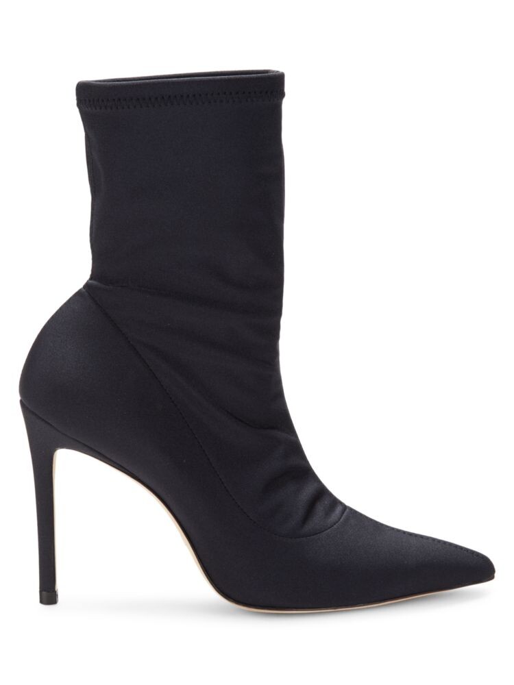 

Ботильоны на шпильке с острым носком Stuart Weitzman, черный