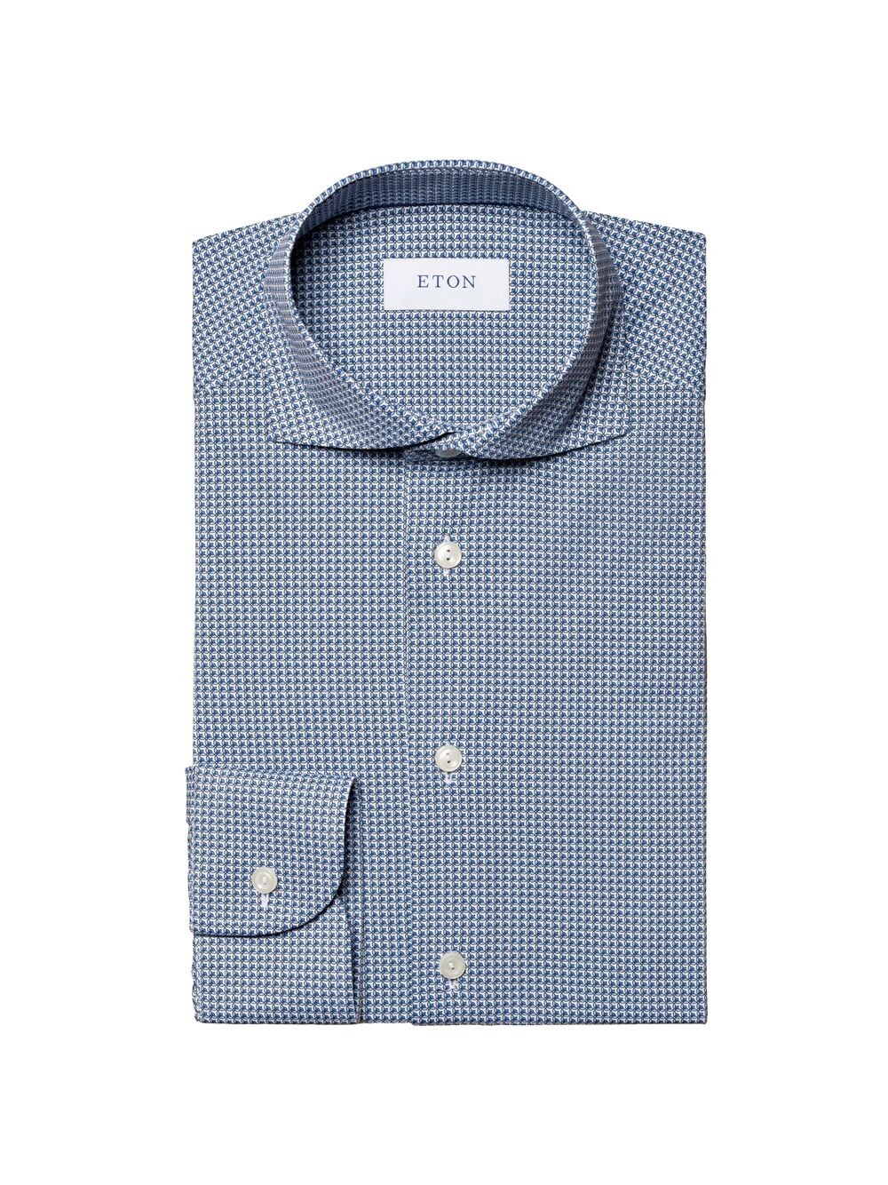 

Рубашка Slim-Fit, эластичная в четырех направлениях Eton, зеленый