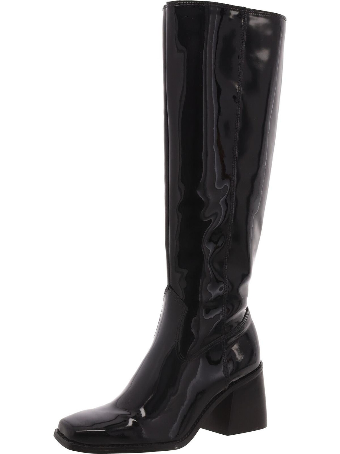 

Sangeti Женские кожаные нарядные сапоги до колена Vince Camuto, цвет Black/Soft Patent