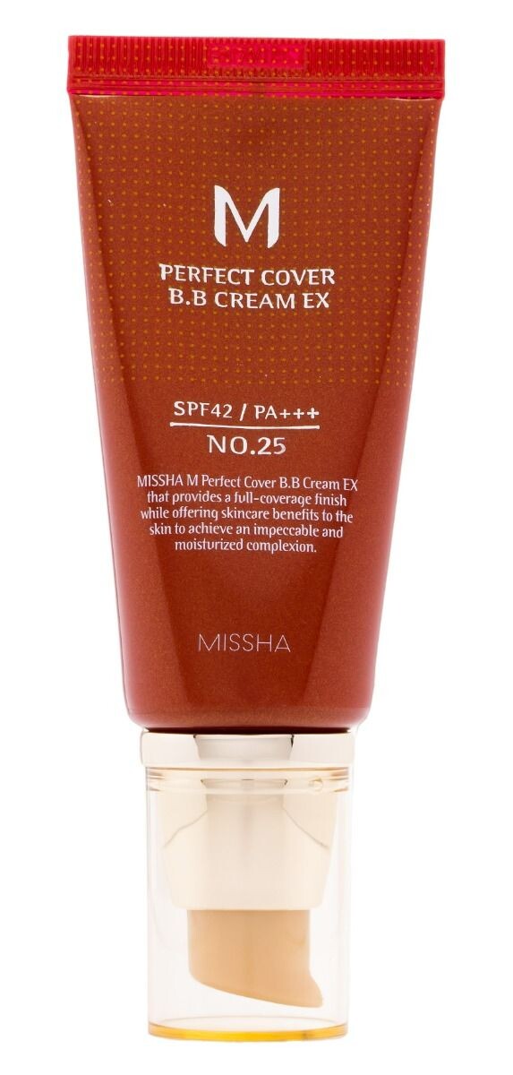 

ВВ крем для лица Missha M Perfect Cover BB SPF42 PA+++, 25 Warm Beige