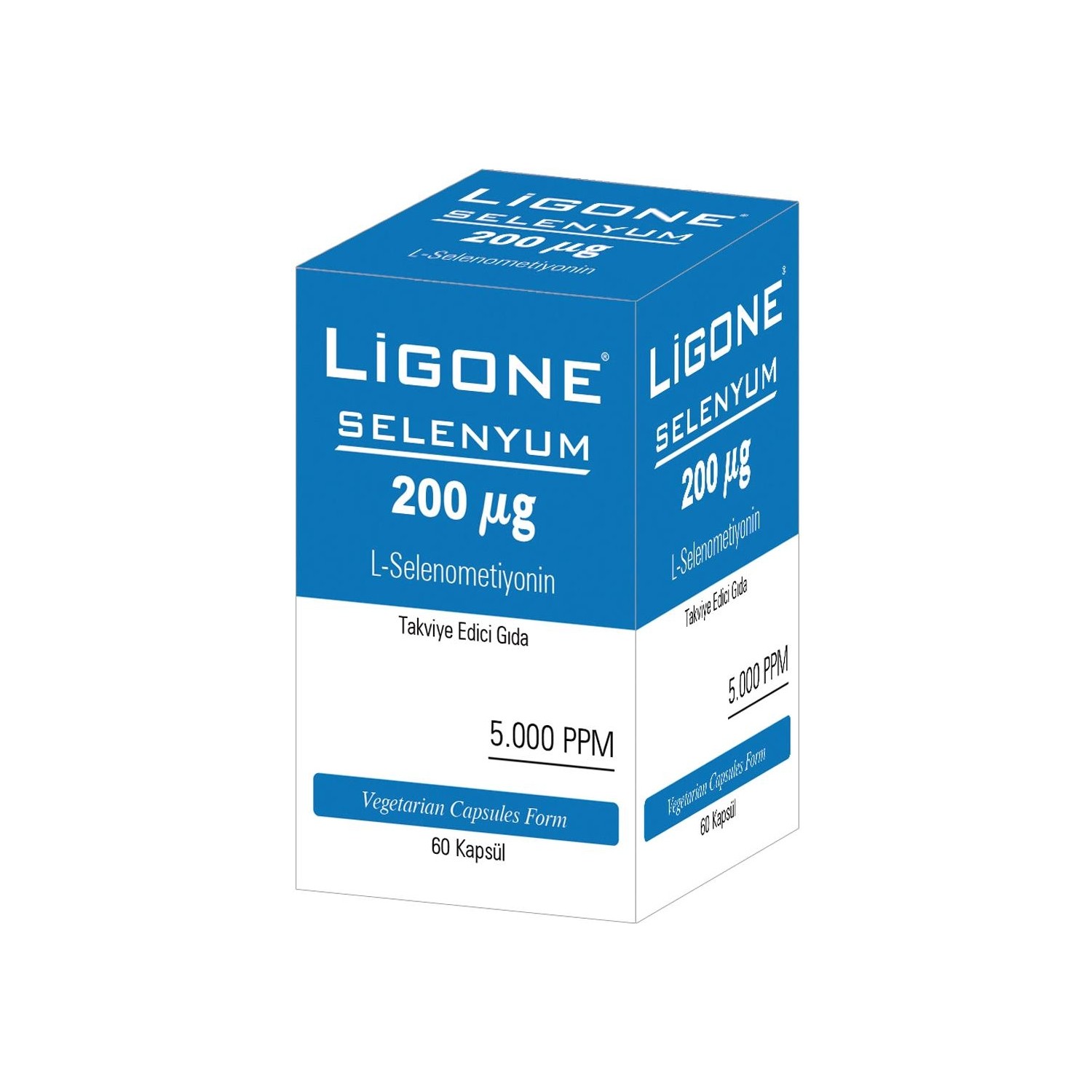 Пищевая добавка Newdrog Ligone Selenium, 60 капсул