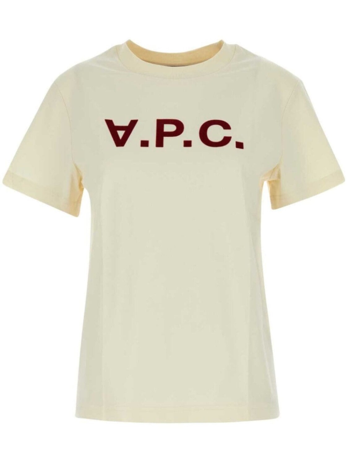 

A.P.C. футболка с логотипом, нейтральный цвет