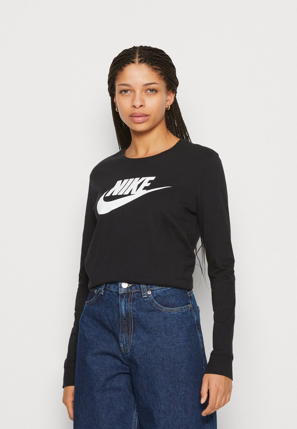 

Рубашка с длинным рукавом Nike, черный
