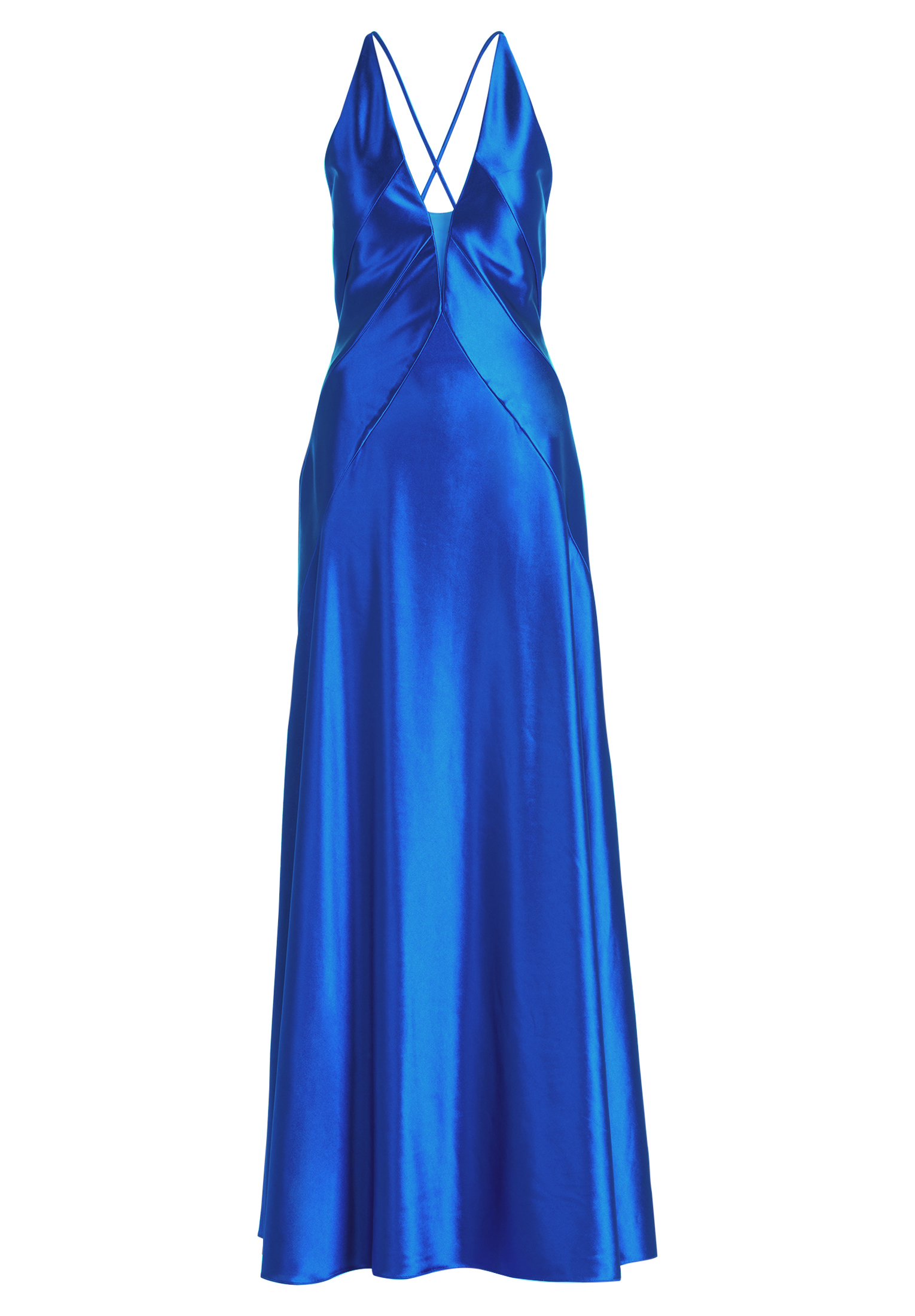 Платье Vera Mont Abend mit Glanzeffekt, цвет Jewel Blue