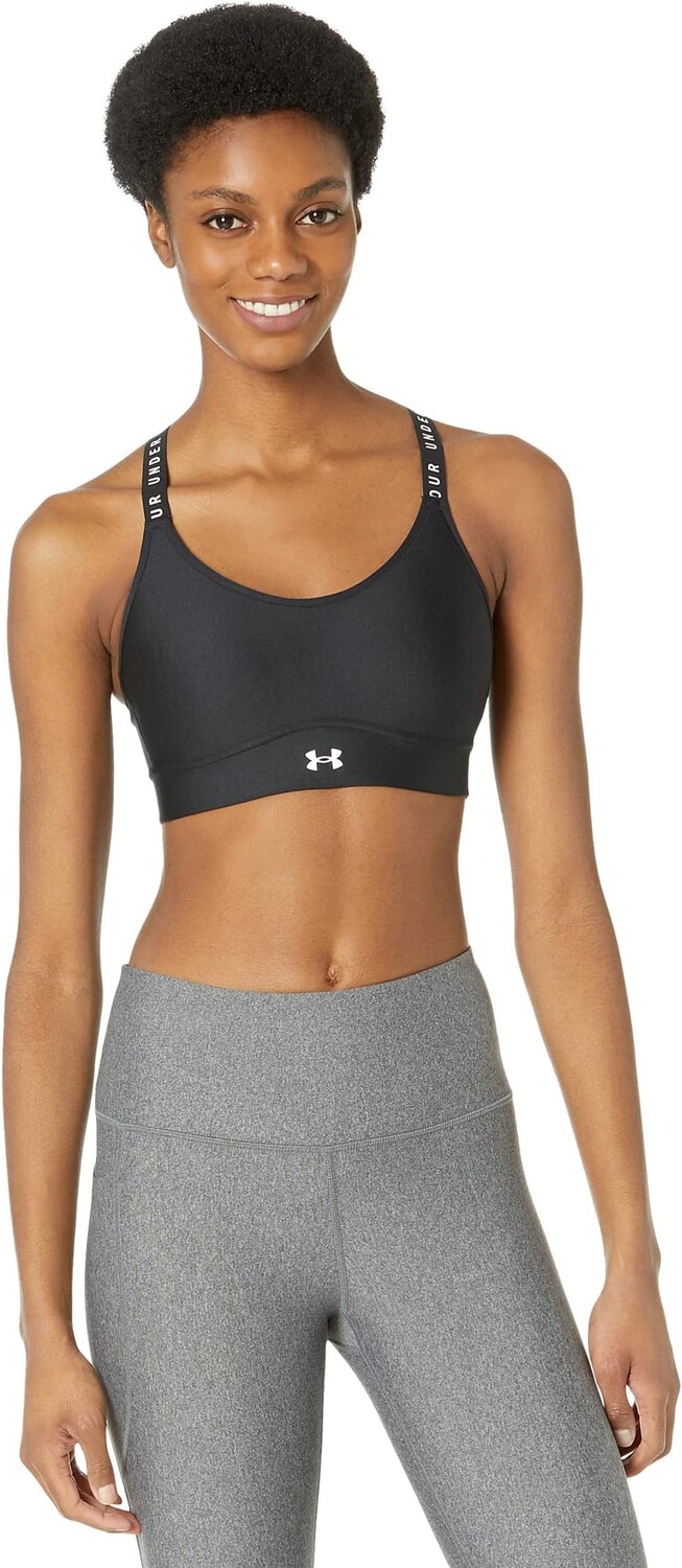

Закрытый бюстгальтер Infinity Mid Under Armour, цвет Black/Black/White