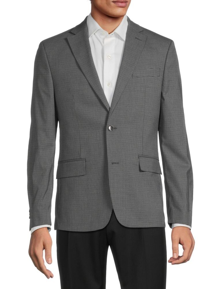 

Спортивная куртка в клетку Micro Check Ben Sherman, серый