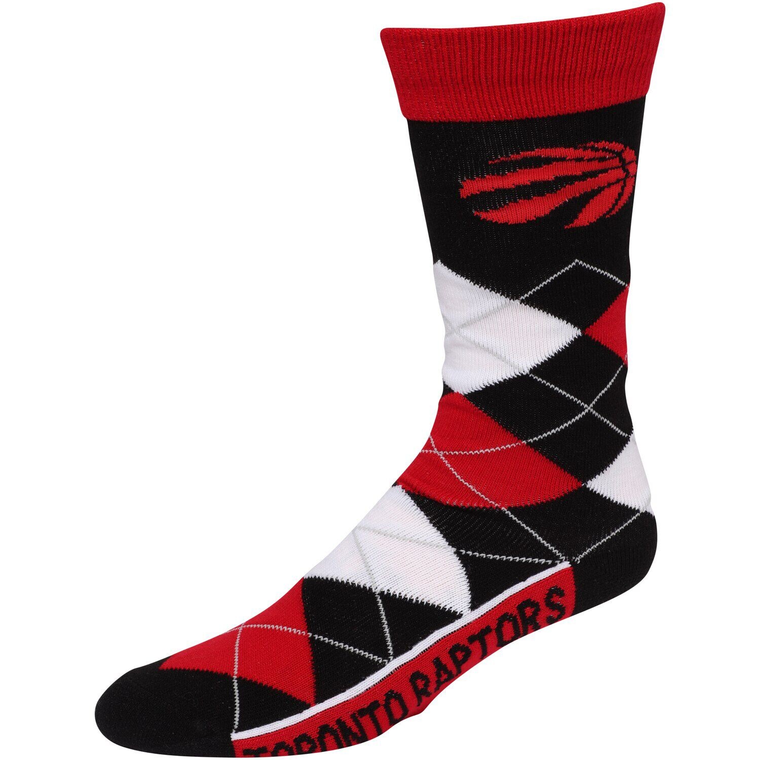 

Носки для босых ног Toronto Raptors Argyle Crew