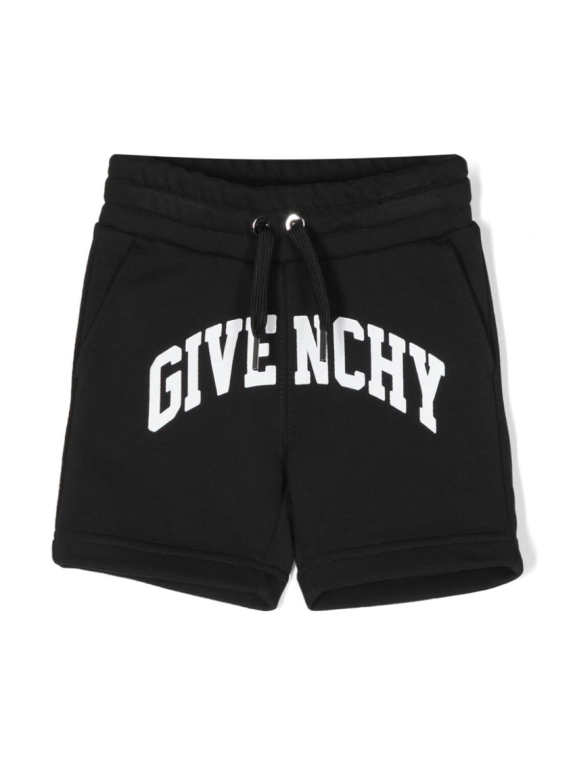 

Givenchy Kids шорты с логотипом, черный