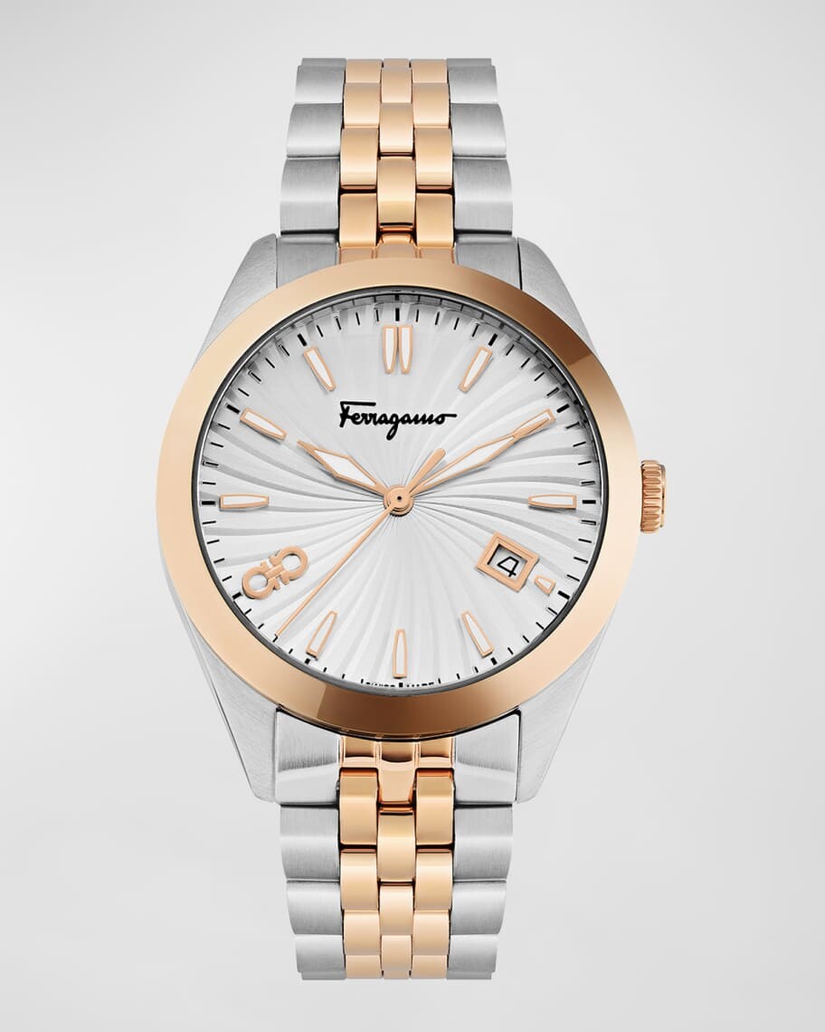 

Часы Ferragamo Classic диаметром 36 мм с ремешком-браслетом, двухцветные