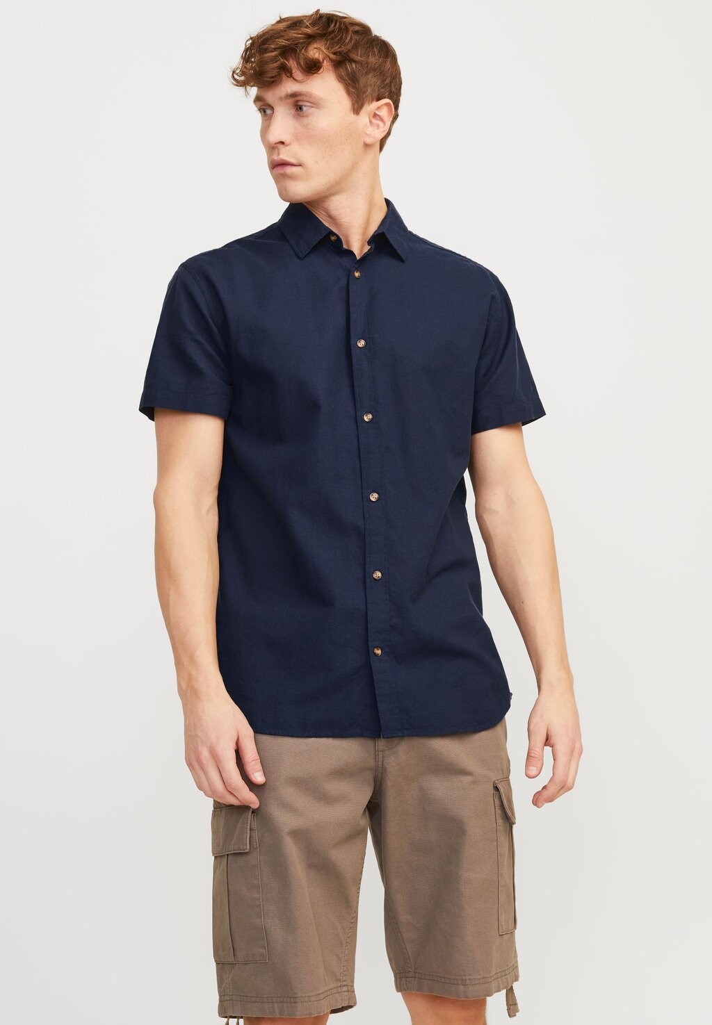 

Рубашка Jack & Jones, темно-синий
