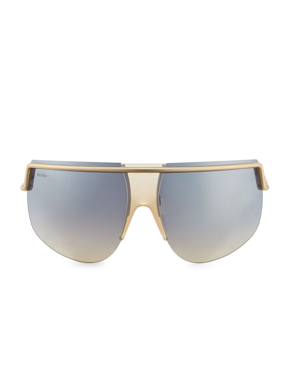 

Солнцезащитные очки Sophie 70MM с зеркальной защитой Max Mara, золотой