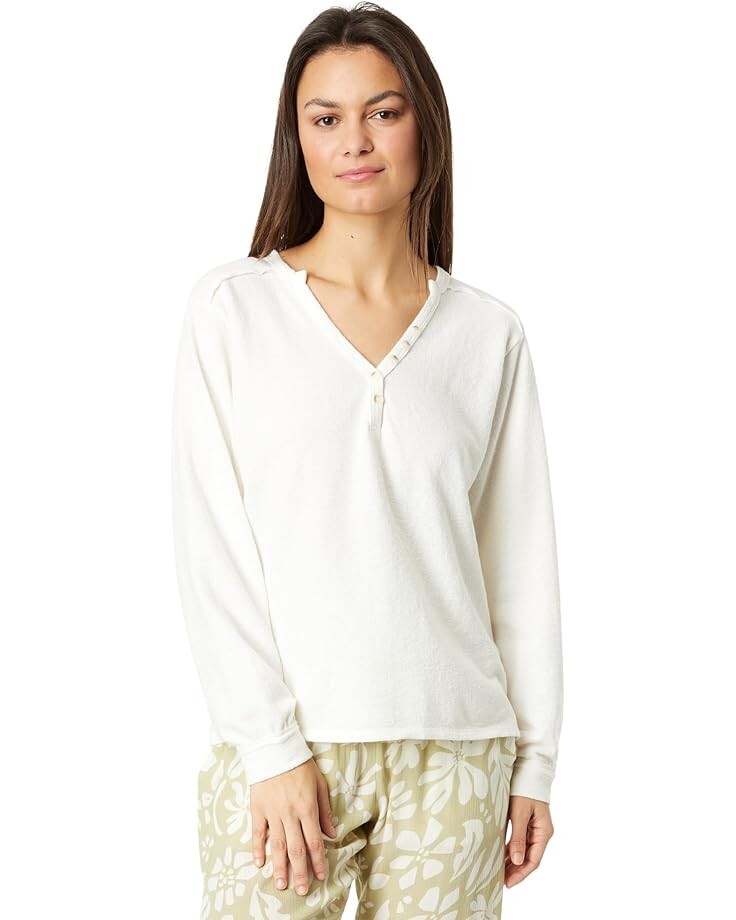 

Топ Billabong Sunday Vibes Long Sleeve Knit, цвет Salt Crystal