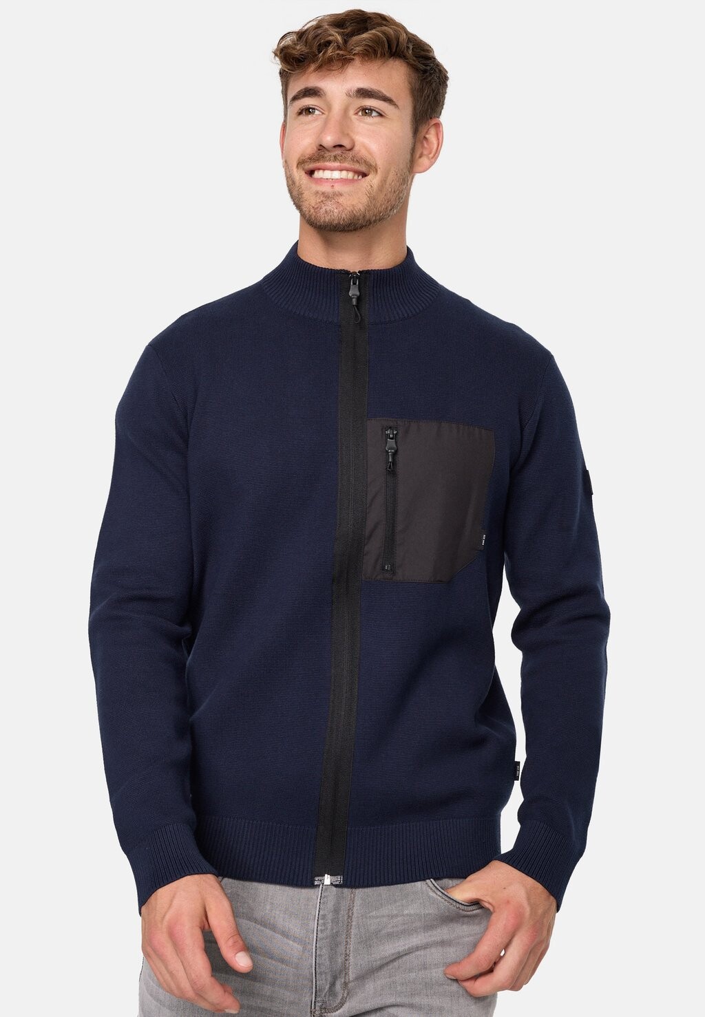 

Кардиган MANUEL INDICODE JEANS, цвет navy