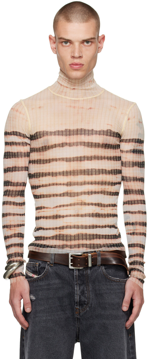 

Бежевая водолазка KNWLS Edition Jean Paul Gaultier, Бежевый
